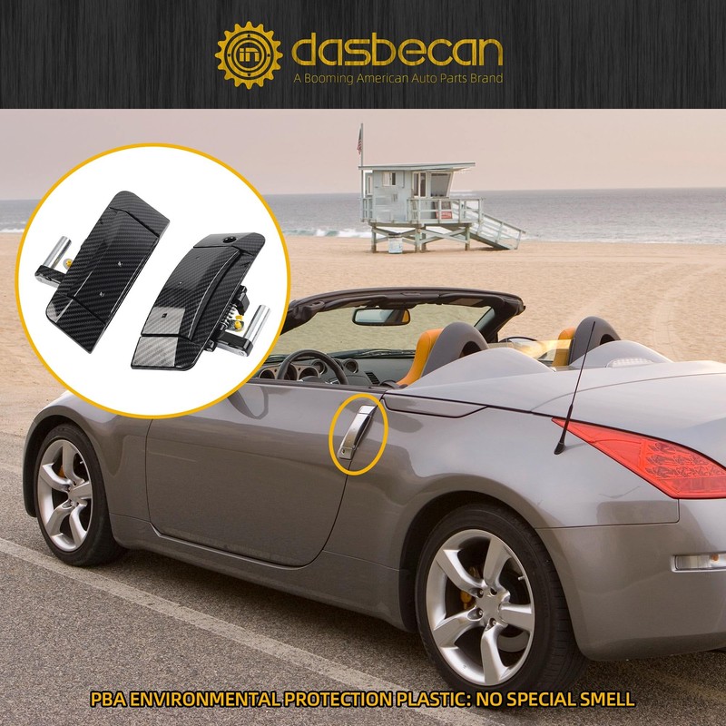 Dasbecan 1 Pair Left Driver and Right Passenger Side Exterior