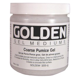 Golden Acryl Med 16 Oz Coarse Pumice Gel