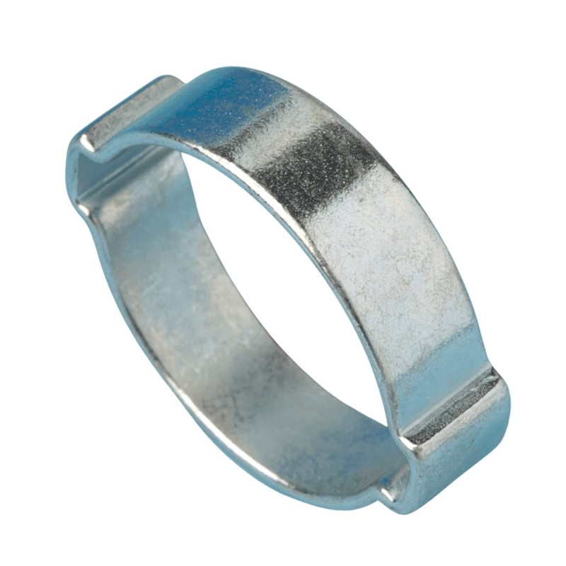 TR Double Nose Hose Clamps Pack of 10 25-28 mm