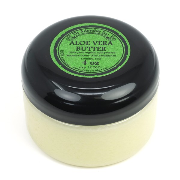 Aloe Vera Butter Pure Organic by Dr. Adorable 4 Oz