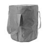 Foldable Foot Tub Polyester Double Layer Collapsible Camping Bucket with