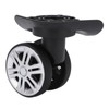 Haofy 1 Pair Luggage Swivel Wheels Suitcase Swivel Wheels Replacement