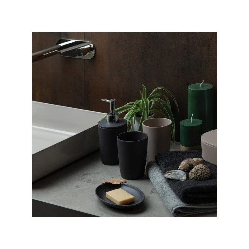 Spirella Takeo Soap Dispenser with Stainless Steel Pump Liquid Soap