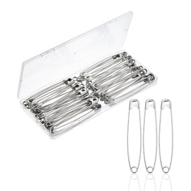 Mr. Pen- Safety Pins, 4 Inch, 50 Pack, Oversize Safety Pin, Large Safety Pins for Clothes, Oversized Safety Pins for Clothes, Large Safety Pins Heavy Duty Safety Pins, Big Safety Pins Heavy Duty