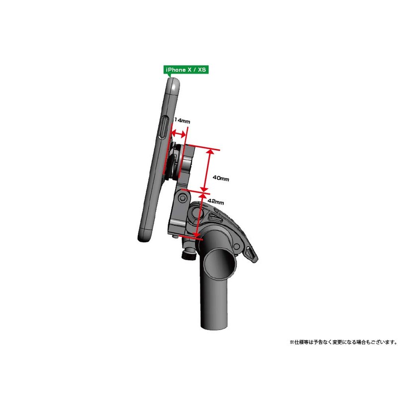 Rec Mount Plus Folding Bike Mount [R+FDB] "Mount Only, Special