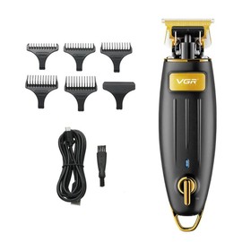 VGR Commonwealth Common Wealth VGR CW-101 Professional Cordless Skeleton Hair Trimmer BLACK GOLD