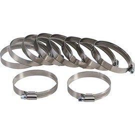 BGS 8095-50x70 | Hose Clamps | Stainless | 50 x 70 mm | 10 pcs.