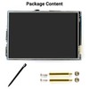Waveshare 3.5inch Resistive Touch Display, Compatible with Raspberry Pi 5/4B/3B/Zero/Zero