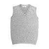 Formemory School Vest, Women's, Students, Uniform, Knit Vest, V-Neck, Knit