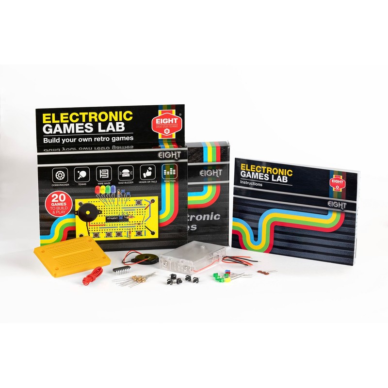 Eight EGL2779 Build Your Own Electronics Game Lab