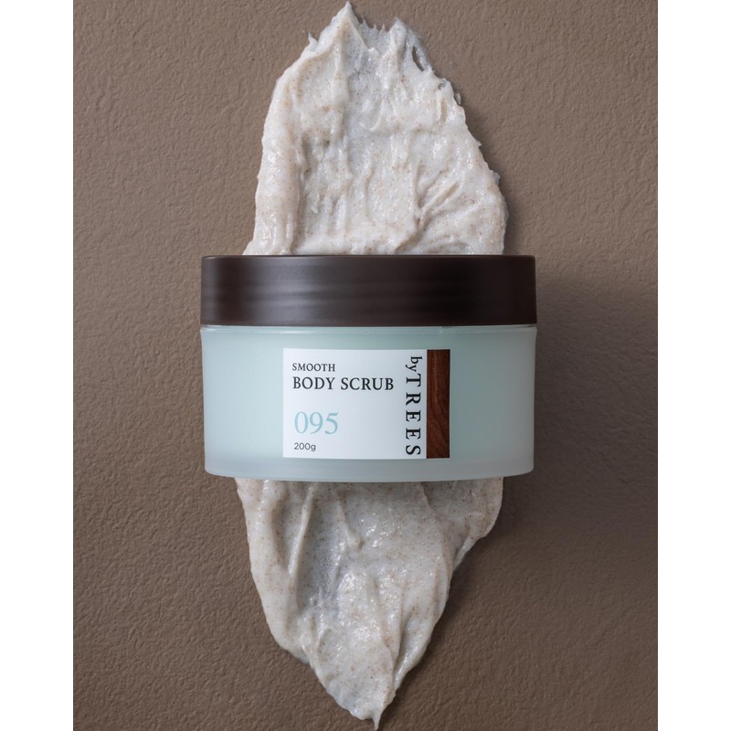 byTREES Smooth Body Scrub, 7.1 oz (200 g)