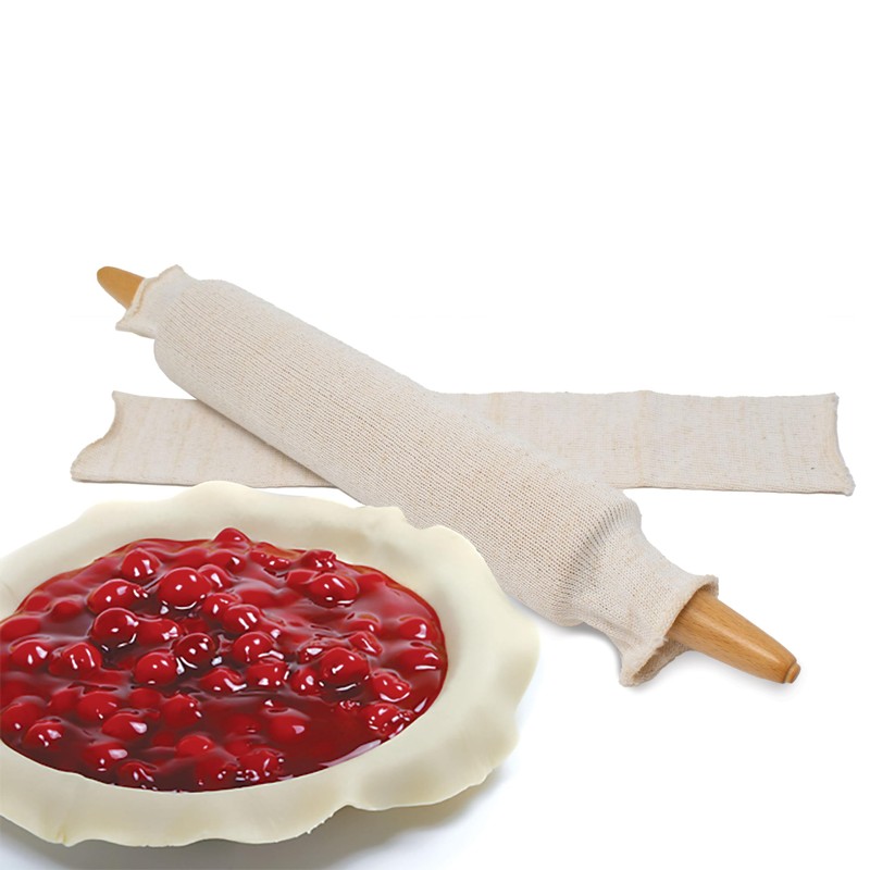 Norpro Rolling Pin Covers-2 Pieces, White