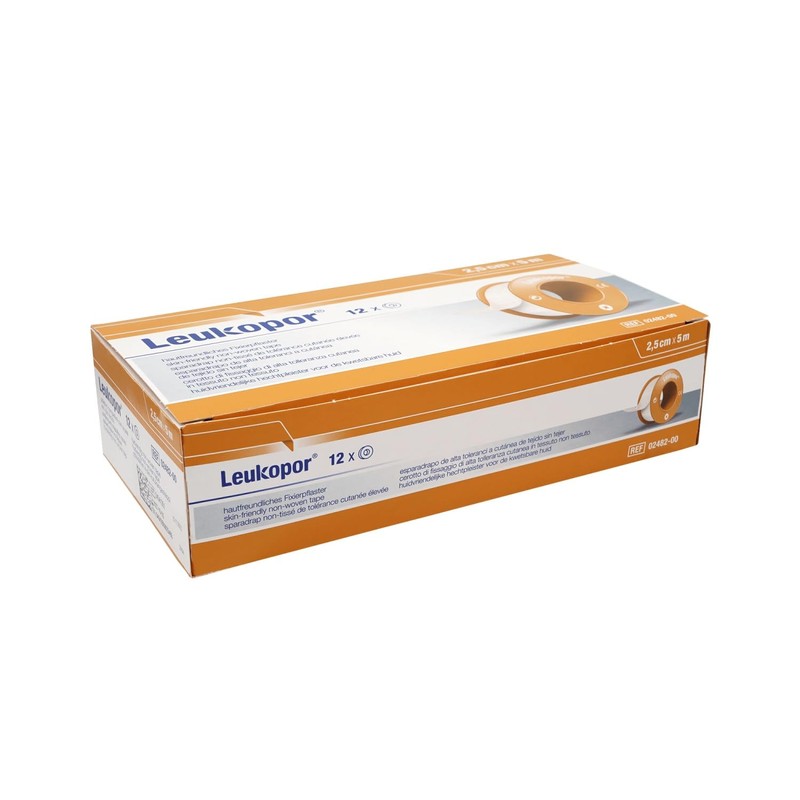 LEUKOPOR 2,5 cmx5 m 12 St