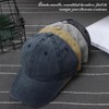 4pcs Gorras para Hombre y Mujer,100% Algodón Ajustable,Gorras Ajustables,Gorra Retro