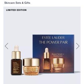 Estee Lauder The Power Pair Repair Serum 7ml+ Moisturizer 7ml Mini Skincare Set