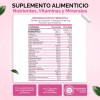 Oby - Multivitaminico Mujer 120 Capsulas + 20 Ingredientes: Colageno,