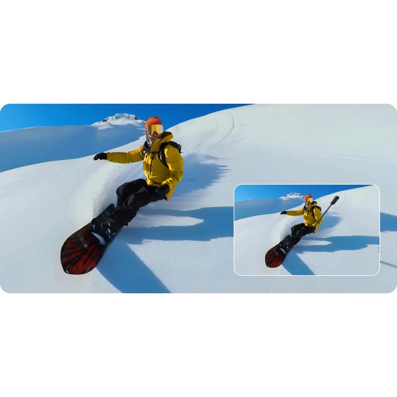 Insta360 85cm Invisible Selfie Stick (with Sleeve) Compatible with Insta360