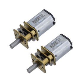 2Pcs DC 12V 100RPM GA12-N20 Micro DC Geared Electric Motors