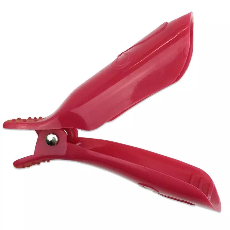 PANA 1pk Bow Ribbon Style Red Acrylic Nail Soak Off