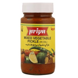 Priya Mixed Vegetable Pickle 10.6 Oz