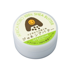 100% Shea Butter Moisturizing Cream Pua Shea Butter Geranium 1.1 oz (30 g)