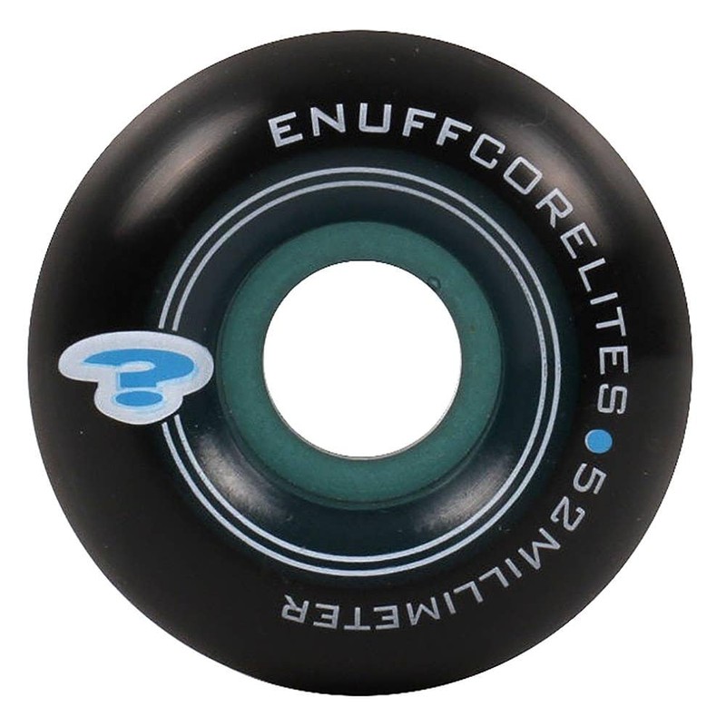 ENUFF Corelites Wheels,Unisex Adult, unisex_adult, ENU525_Única_Negro / Azul, Black/Blue, one