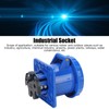 Waterproof Industrial Plug IP67 Compact Insulation 3 Cores Rubber Sealing
