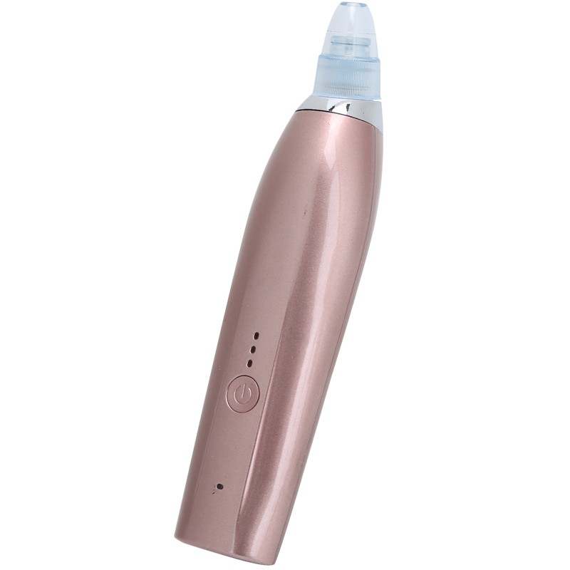 Rechargeable Electric Blackhead Removal Machine Vacuum Suction Face Pore CleanerChampagne