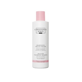 Christophe Robin Delicado champú voluminizador con extractos de rosa para cabello fino, fino y plano, 8.4 onzas líquidas