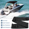48'' Long Black Zippered Rigging Sleeve, ZRS-1-DP Casing, Trolling Motor