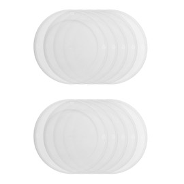 FALKENHORN Large Canning Lids - 10 x Can Covers Diameter 99 mm - For Household Supplies - BPA-Free, Dishwasher Safe, Reusable, Made in Germany