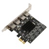 PCIE to USB Expansion Card 4 USB 3.0 Ports 5Gbps