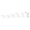 BIOZOYG 50x Paper-ice-Cream Cups 16 oz White - Disposable Cups