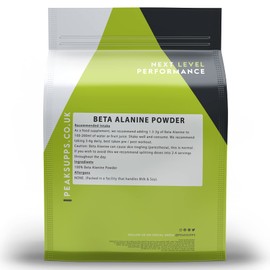 Beta Alanine Powder | Pure (500g) Pre Workout, Amino Acid