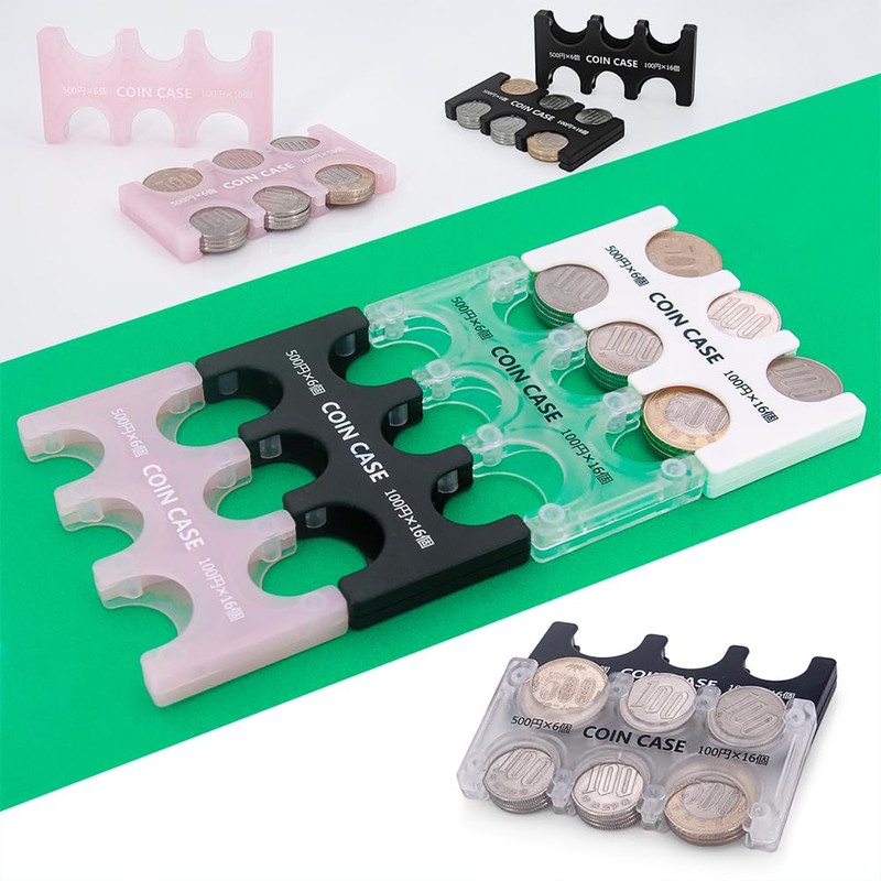Renjzle Coin Holder, Coin Storage, Lightweight, Compact, Dedicated Case for