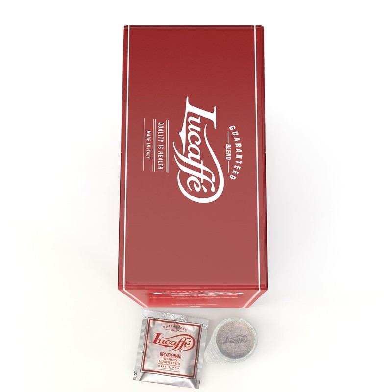 Lucaffe Decaf 100% Arabica ESE 150 Espresso Pods