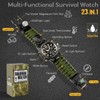 Kavie 23-in-1 Military Tactical Watch for Men, Multifunctional Outdoors Waterproof