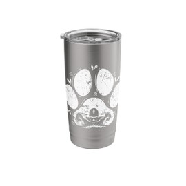 Swim Paw Print Stainless Steel Insulated Tumbler