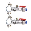 10PCS Atomizing Spray Nozzle Set Zinc Alloy Agricultural Plant Water