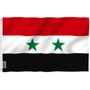 ANLEY Fly Breeze 3x5 Feet Syria Flag - Vivid Color