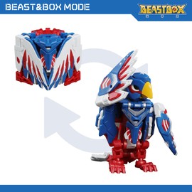 BEASTBOX 52TOYS BB-09US ULTRASHIELD(Overseas Exclusive) Transforming Toys Action Figure, Transformation Toys Converting Between Mecha and Cube, Perfect Birthday Party Gift for Teens and Adults