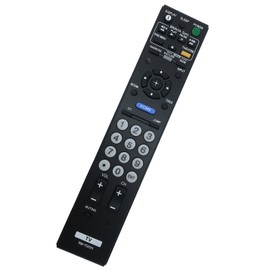 New RM-YD025 Replacement Remote Control Compatible with Sony Bravia LCD TV KDL-19M4000 KDL-19M4000B KDL-22L4000 KDL-32L4000 KDL-37L4000 KDL-40S4100 KDL-46S4100 KDL-52S4100 KDL19M4000 KDL19M4000B