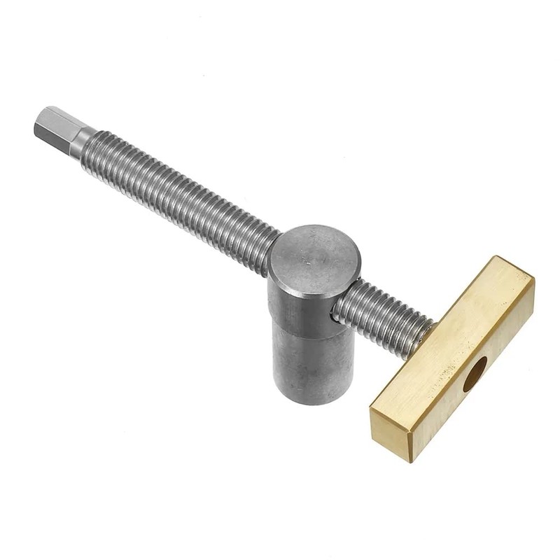 Adjustable Workbench Bench Dog Screw Clamp Fits 3/4 Inch Dog