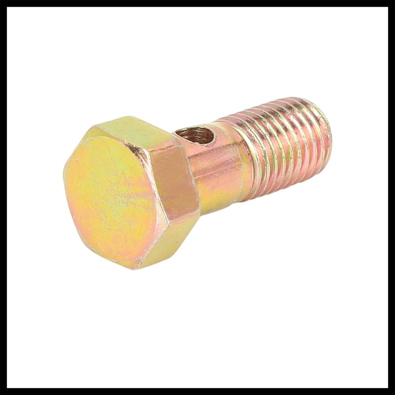 Hihaha M8x1.0mm Metric Thread Banjo Bolts Brake Fitting Adapter with