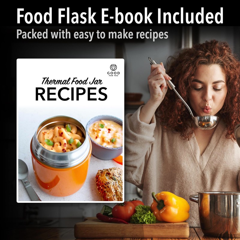 GOOD FOR YOU - Thermal Food flask for hot food,