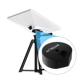 Starlink Mini Tripod Mount Adapter - 1/4-20 Threaded Aluminum Alloy Pipe Adapter Compatible Accessory for Secure Tripod Mounting | Durable, Lightweight Design for Starlink Mini Accessories & Dish