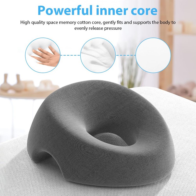 DASIAUTOEM Massage Face Cradle Pillow, Face Pillow for Massage, U-shaped