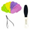 VARIABLE Set De Pedicure Sandalias + Lija Pie + Alicate