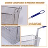 Hakka Fry Basket, Deep Fryer Basket with Non-Slip Construction for
