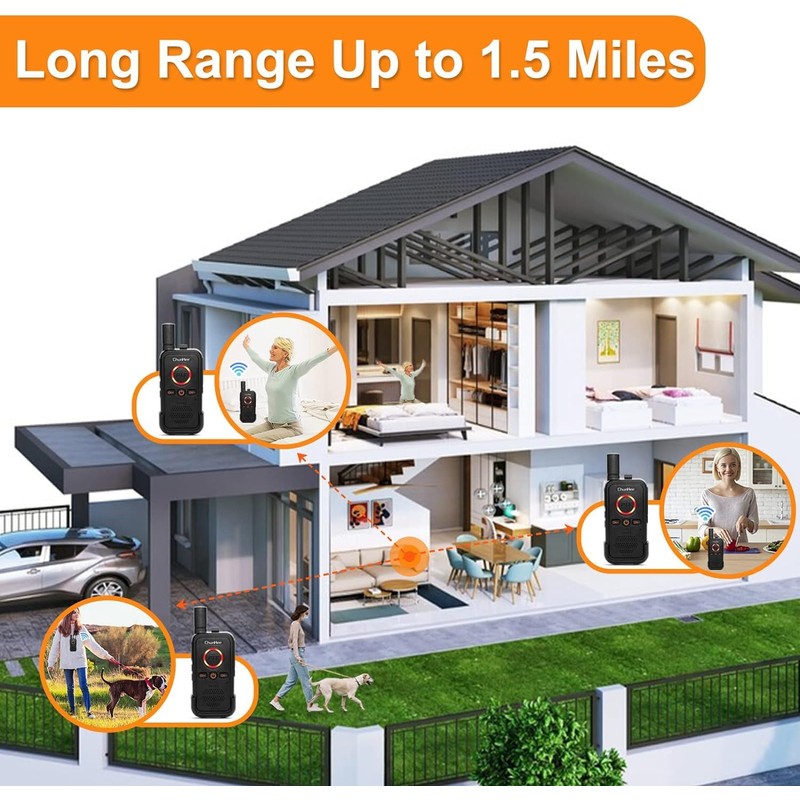 ChunHee Wireless Intercom System for Home Caregiver Pager Intercom for